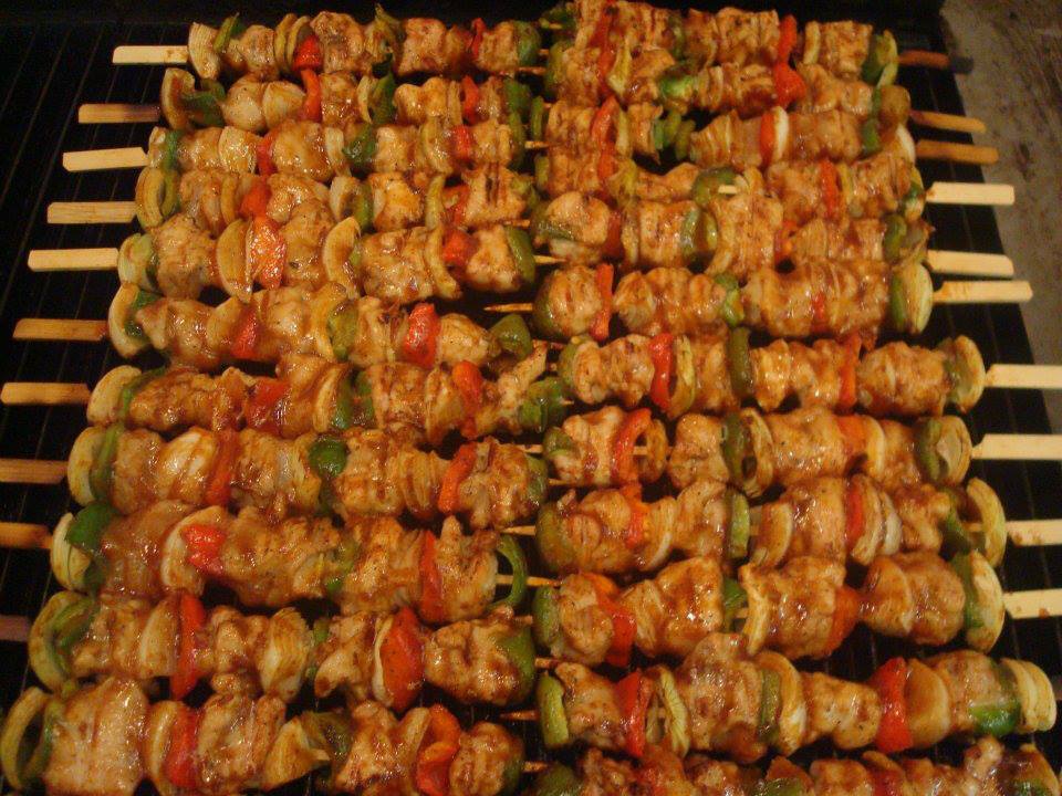 Chicken Kabob, MJ's Style!