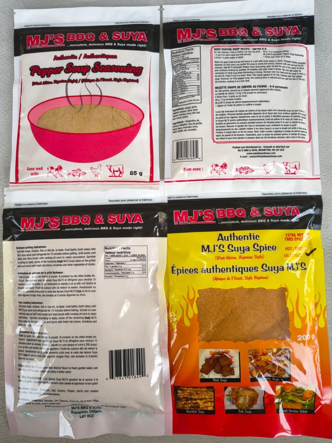 Suya Spice and Pepper Soup Seasoning